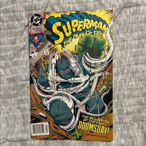 Superman Comic Book: The Man of Steel